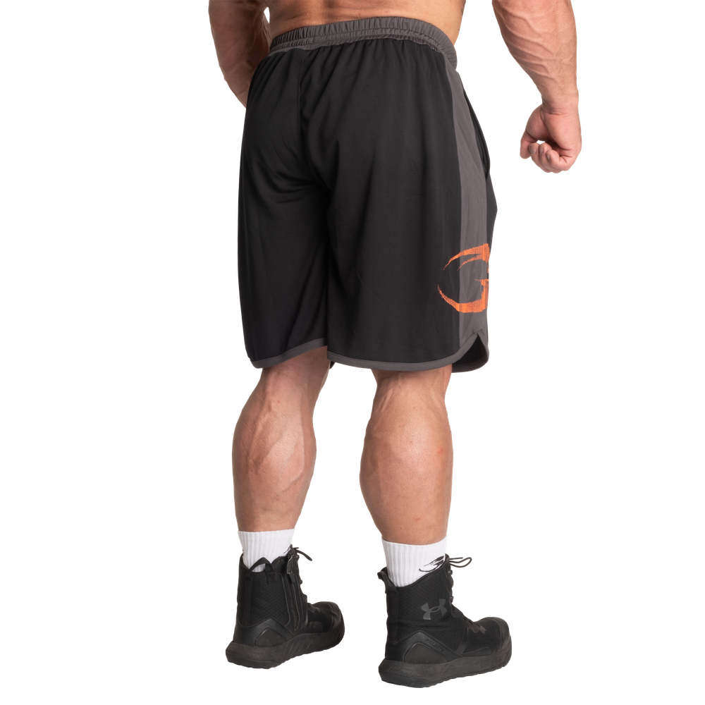 GASP Mesh Shorts 9.5" Black/Grey
