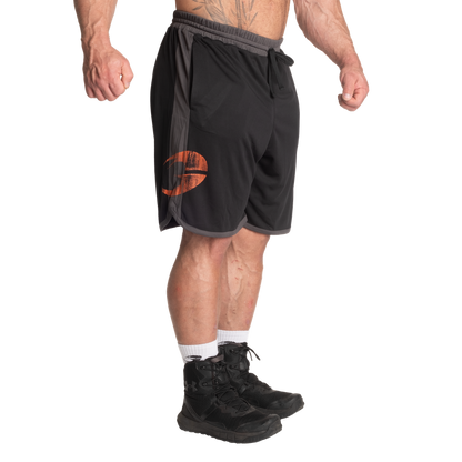 GASP Mesh Shorts 9.5" Black/Grey