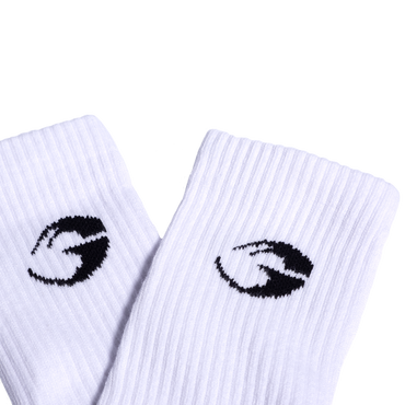 GASP Crew Socks 3-pack White
