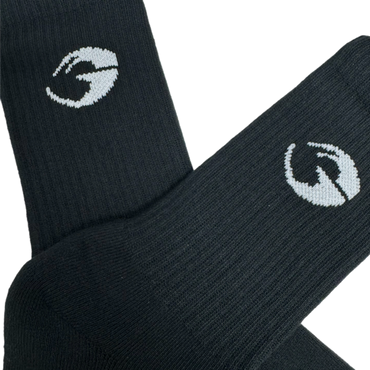 GASP Crew Socks 3-p Black