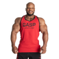 GASP Ribbed T-back Chili Red