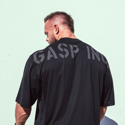 GASP Division Iron Tee Black