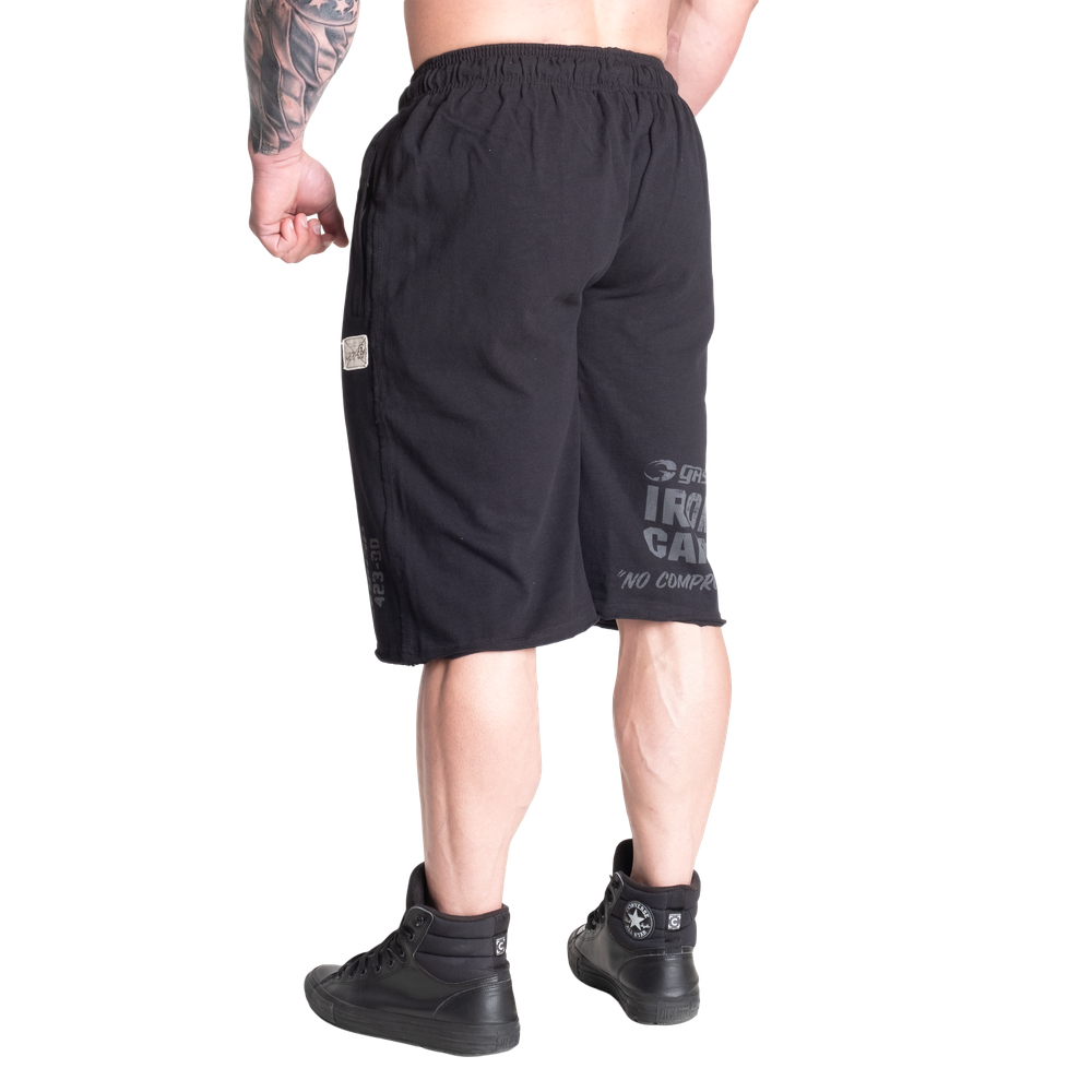 GASP Throwback Shorts 12" Black
