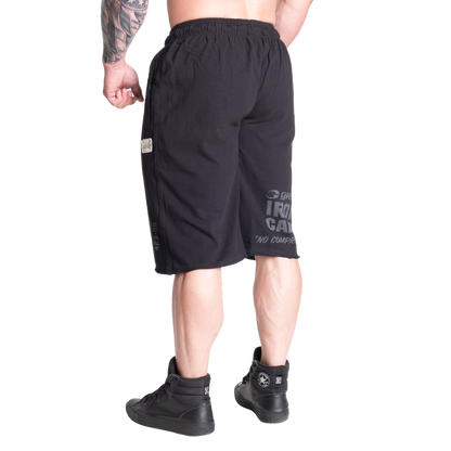 GASP Throwback Shorts 12" Black