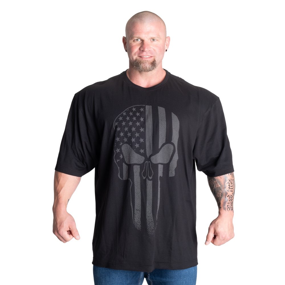 GASP Skull Division Iron Tee Black