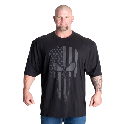 GASP Skull Division Iron Tee Black