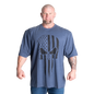 GASP Skull Division Iron Tee Sky Blue Melange