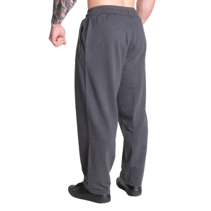 GASP Acid Logo Sweatpant Acid washed black