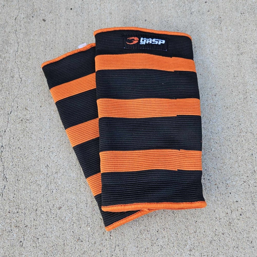 GASP Power Knee Sleeves Black/Flame