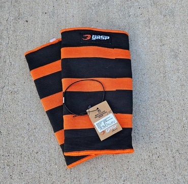 GASP Power Knee Sleeves Black/Flame