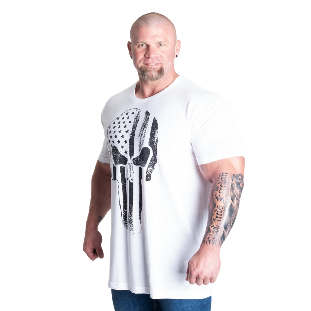 GASP Skull Standard Tee White
