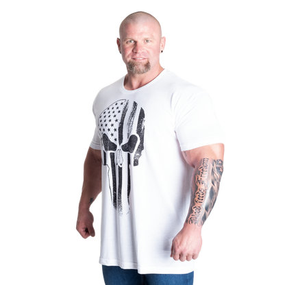 GASP Skull Standard Tee White