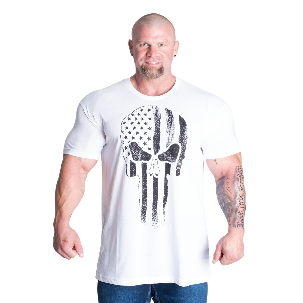 GASP Skull Standard Tee White