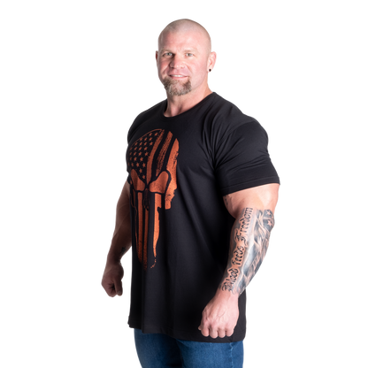 GASP Skull Standard Tee Black/Flame