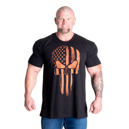 GASP Skull Standard Tee Black/Flame