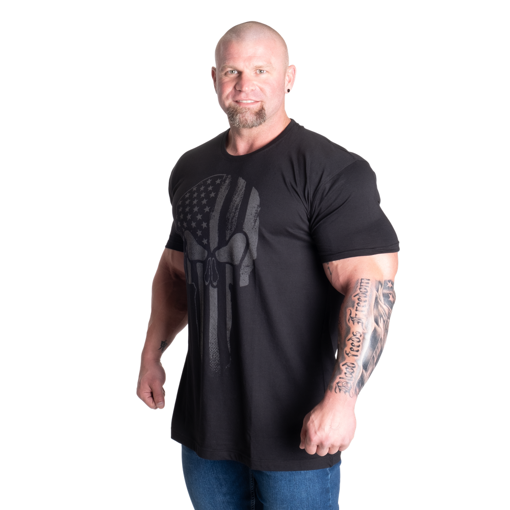 GASP Skull Standard Tee Black
