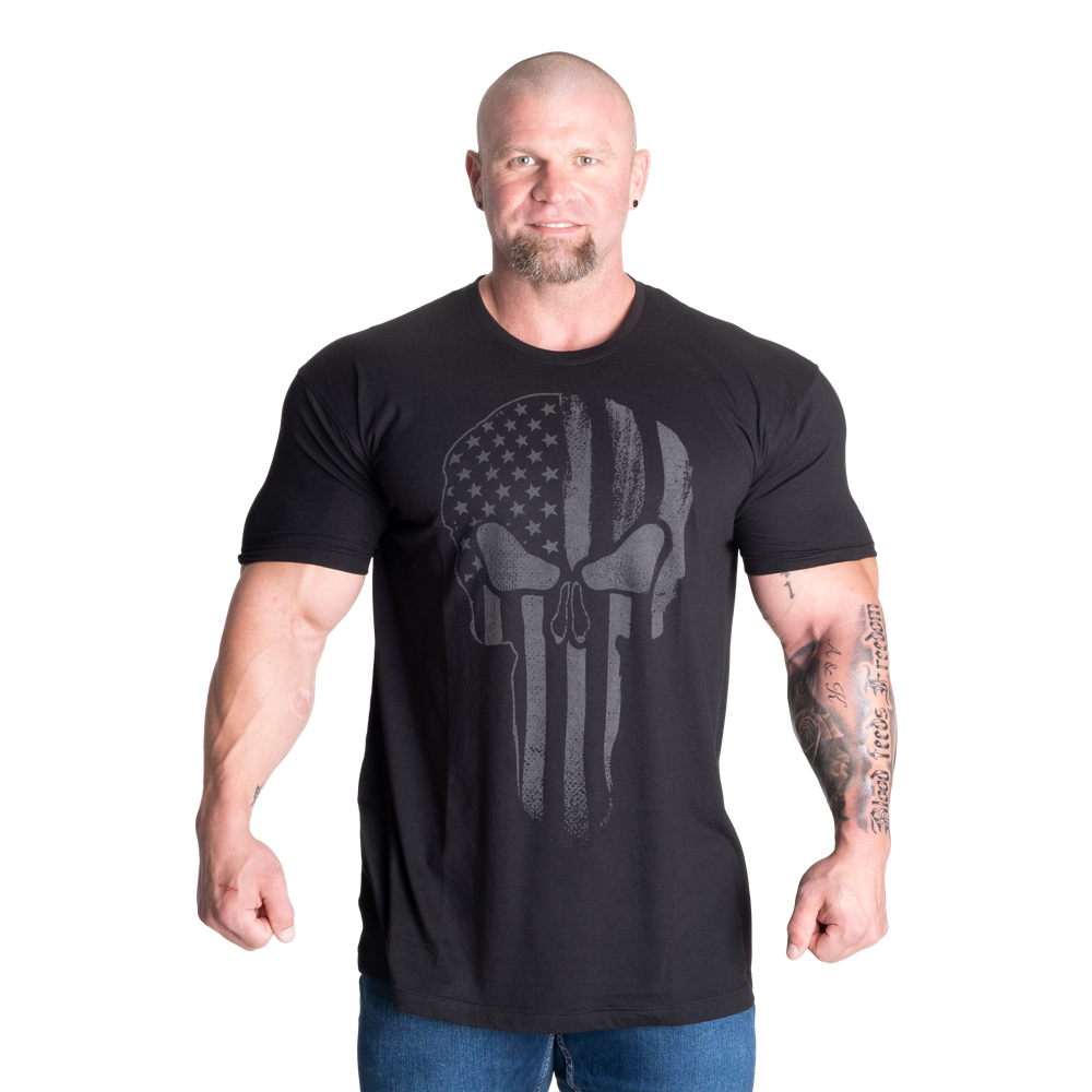 GASP Skull Standard Tee Black