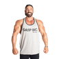 GASP Division Jersey Tank Greymelange/Black