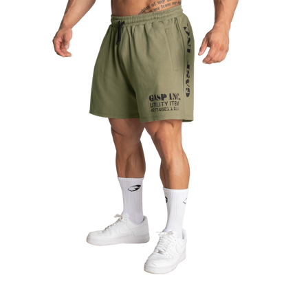 GASP Thermal Shorts 6" Washed Green