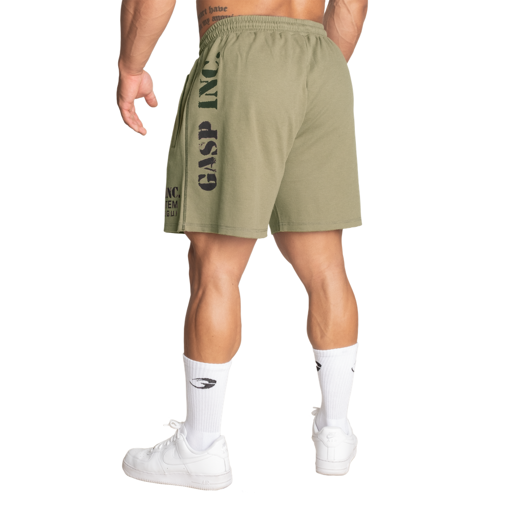 GASP Thermal Shorts 6" Washed Green