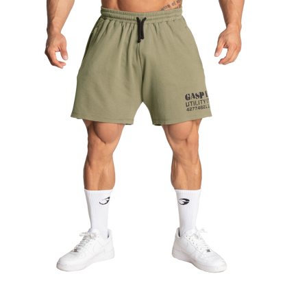 GASP Thermal Shorts 6" Washed Green