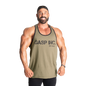 GASP Division Jersey Tank Washed Green