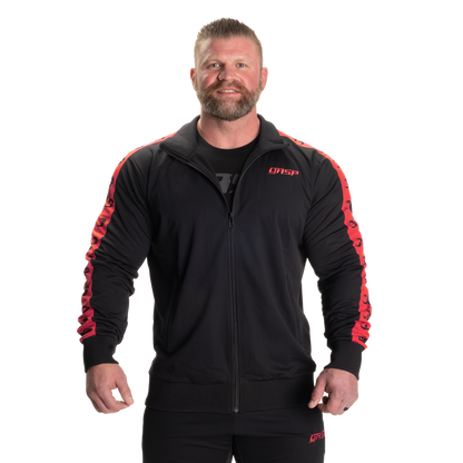 GASP Track Suit Jacket Black/Red