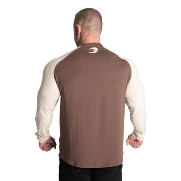 GASP Original Raglan Ls Timber/Light Desert