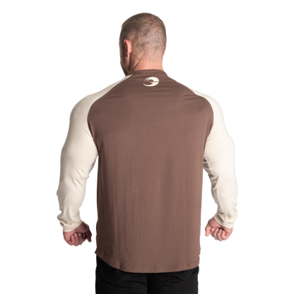 GASP Original Raglan Ls Timber/Light Desert