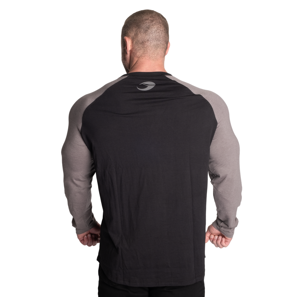 GASP Original Raglan Ls Black/Grey