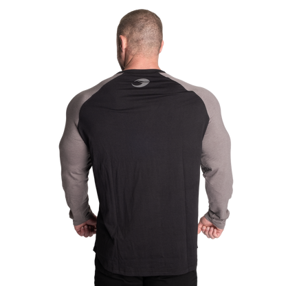 GASP Original Raglan Ls Black/Grey