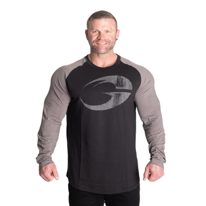 GASP Original Raglan Ls Black/Grey