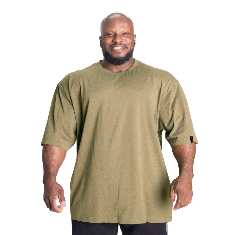 GASP Classic Iron Tee Army Green Melange
