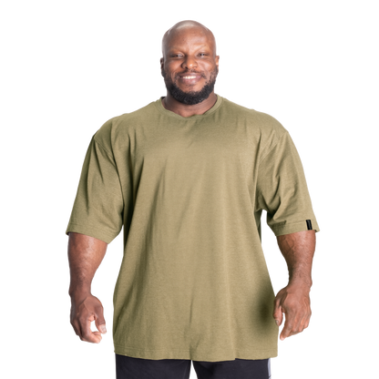 GASP Classic Iron Tee Army Green Melange