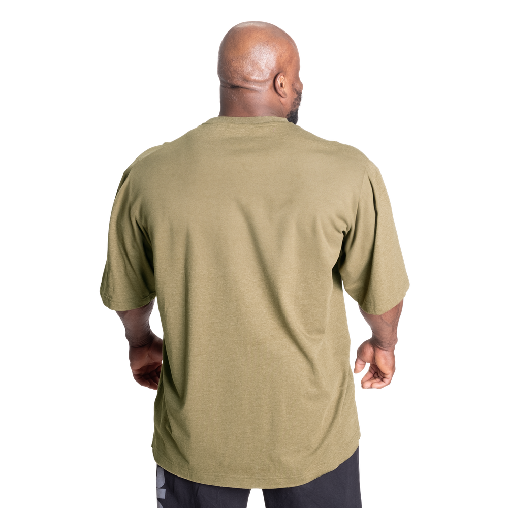 GASP Classic Iron Tee Army Green Melange