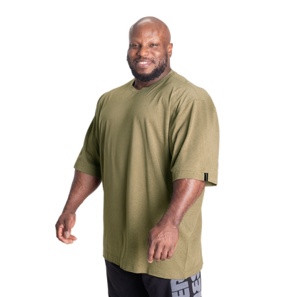 GASP Classic Iron Tee Army Green Melange