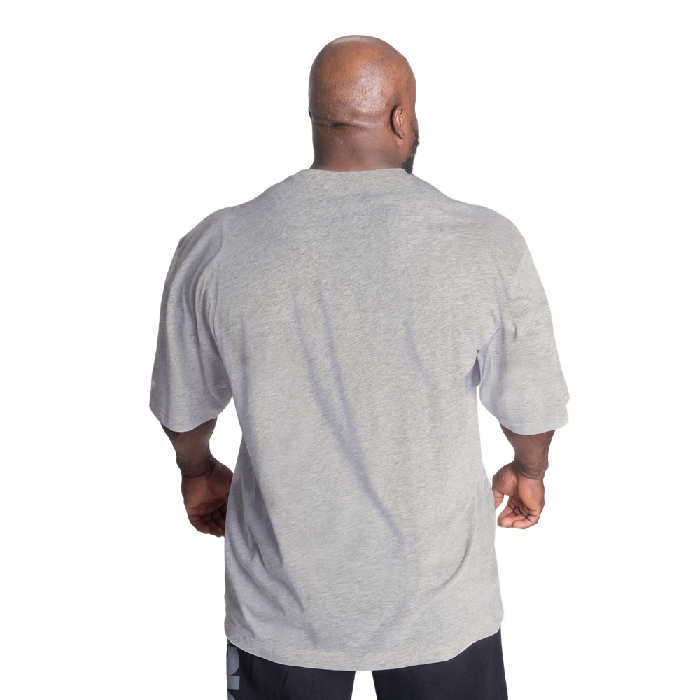 GASP Classic Iron Tee Light Grey Melange