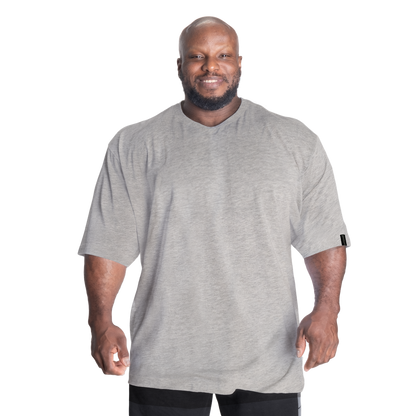GASP Classic Iron Tee Light Grey Melange