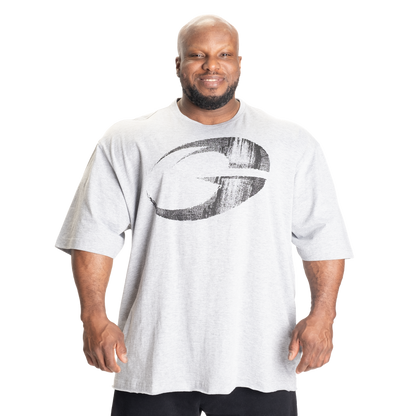 GASP Pump Cover Iron Tee Light Grey Melange