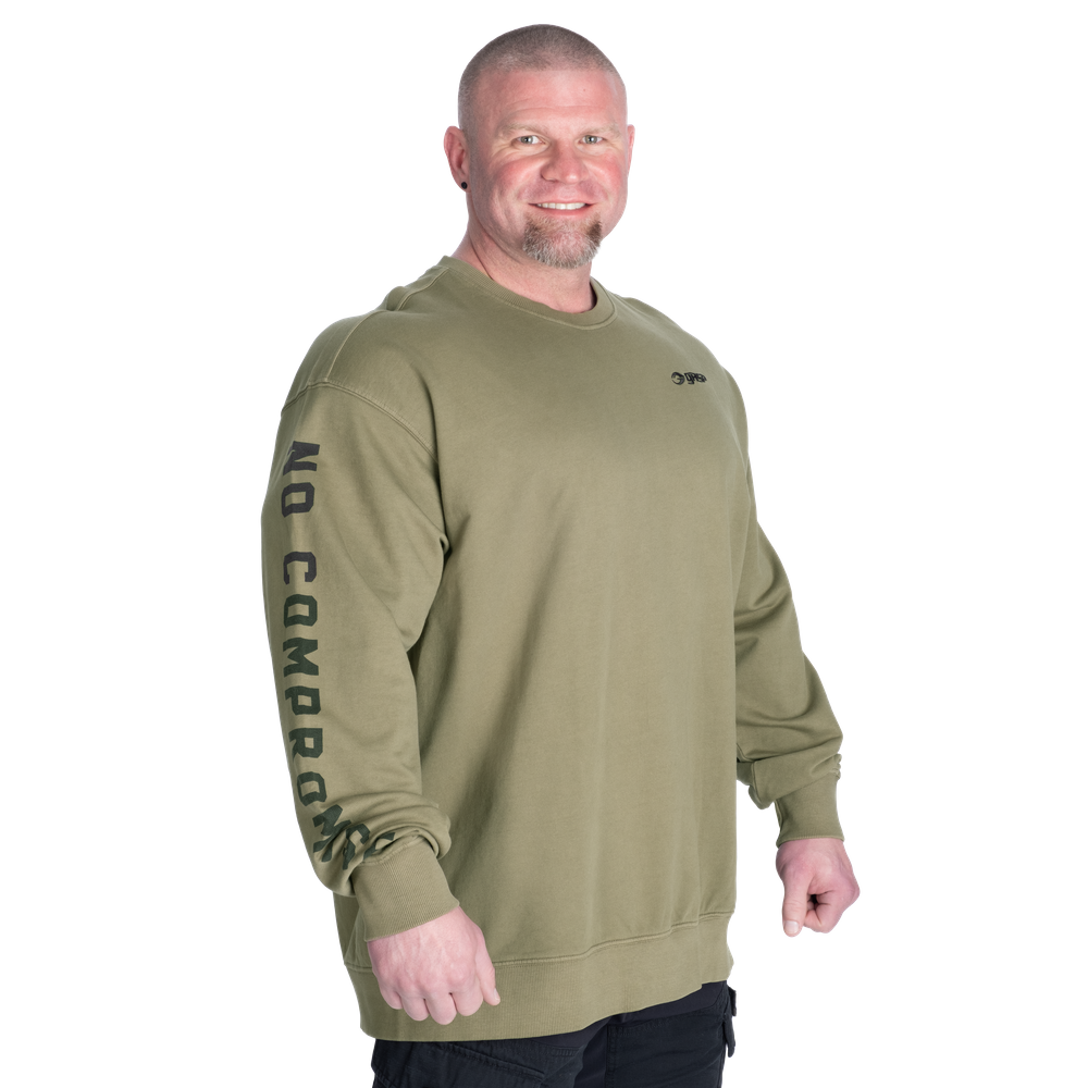 GASP Graphic Crewneck Acid washed green