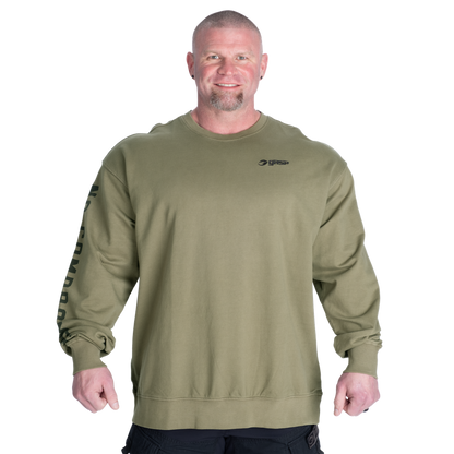 GASP Graphic Crewneck Acid washed green