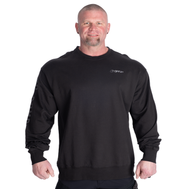 GASP Graphic Crewneck Acid washed black