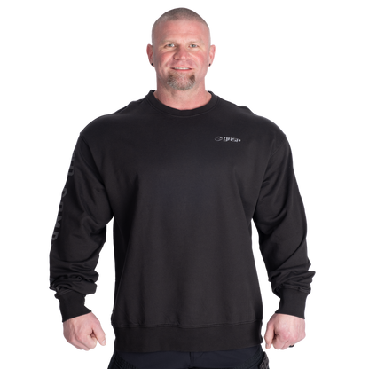 GASP Graphic Crewneck Acid washed black