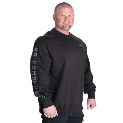 GASP Graphic Crewneck Acid washed black