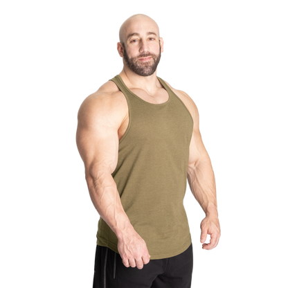 GASP Classic Essential T-Back Army Green Melange