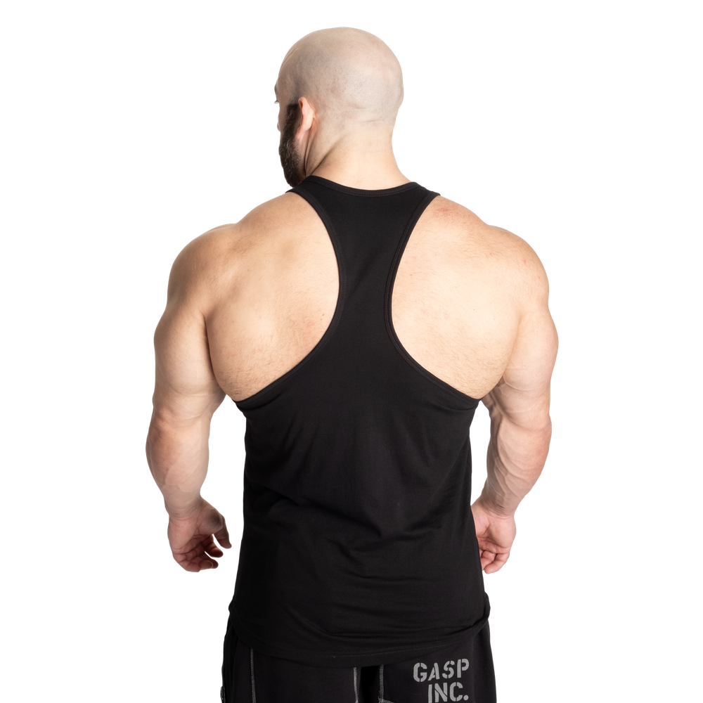 GASP Classic Essential T-Back Black
