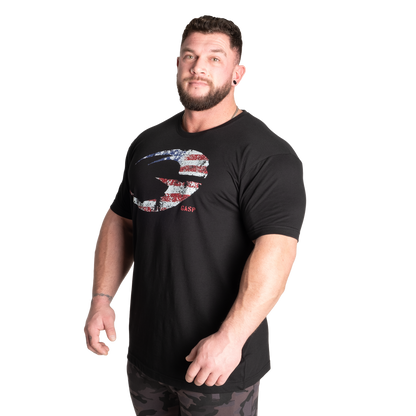 GASP USA Standard Tee Black