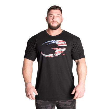 GASP USA Standard Tee Black