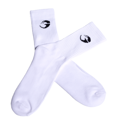 GASP Crew Socks 1-p White