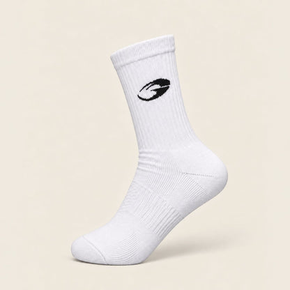 GASP Crew Socks 1-p White